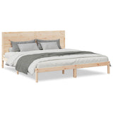 Extra Long Bed Frame without Mattress 180x210 cm Solid Wood 3309303