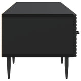 TV Cabinet with Drawer Black 147 x 34.5 x 30 cm Engineered Wood 894936
