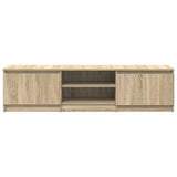 TV Cabinet Sonoma Oak 140x40x35.5 cm Engineered Wood 800651