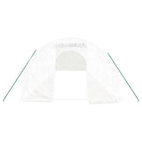 Greenhouse with Steel Frame White 30 m 10x3x2 m 3188053