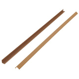 5 pcs Decking Angle Trims WPC 170 cm Teak Colour 45021