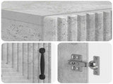 Shoe Cabinet HAARLEM 59.5 x 39.5 x 89.5 cm Engineered Wood 896868