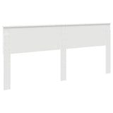 Headboard White Engineered wood 888374