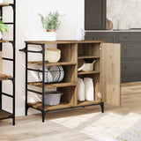 Kitchen Trolley Artisan Oak 87.5 x 39 x 84.5 cm Engineered Wood 871664