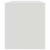 TV Cabinet White 99x39x44 cm Steel 841690