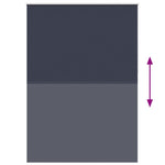 Roller Blind Blackout 160 x 230 cm Marine 240179