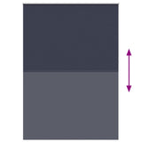 Roller Blind Blackout 160 x 230 cm Marine 240179