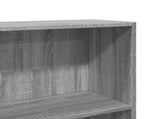 Bookcase Grey Sonoma 80x24x176 cm Engineered Wood 857858