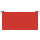 Seat Cushion SOEST 100% Polyester Red 120 x 80 x 15 cm 944320
