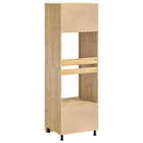 Cabinet SKI Honey Brown 66 x 58 x 207 cm Solid Pine Wood 42007567