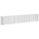 Gabion Raised Bed Galvanised Iron 540x50x100 cm 152038