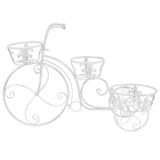 Plant Stand Bicycle Shape Vintage Style Metal 245931