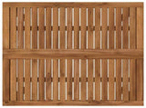 Coffee Table Natural 80 x 80.5 x 45 cm Solid Acacia Wood 901241