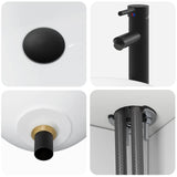 Bathroom Furniture Set 3 pcs White 33 x 34.5 x 160 cm 3406043