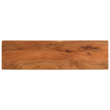 Table Top 100x40x2.5 cm Rectangular Solid Wood Acacia 370908