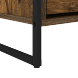 TV Cabinet Smoke Oak 100 x 36 x 49.5 cm Engineered Wood 886560