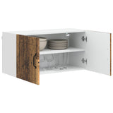 Wall Cabinet LUCCA Old Wood 80 x 31 x 40 cm Engineered Wood 884942