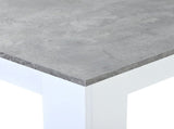 Dining Table with 2 benches Dining Table Set for Kitchen, Dining Room, Small Space Artificial Marble N606P375234G