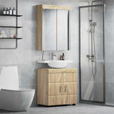Bathroom Furniture Set TULUM 2 pcs Sonoma Oak 60 x 34 x 63 cm 3398016