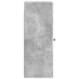 Wall-Mounted Cabinet Concrete Grey 33 x 34.5 x 90 cm 898078