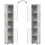 Bathroom Furniture Set TULUM 3 pcs Concrete Grey 3398037
