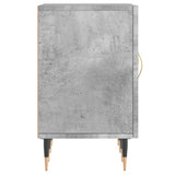 TV Cabinet Concrete Grey 150x30x50 cm Engineered Wood 829080