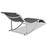 Folding Sun Loungers 2 pcs Aluminium and Textilene 43654