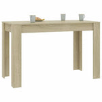 Dining Table Sonoma Oak 120x60x76 cm Engineered Wood 800435