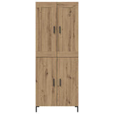 Highboard 2 pcs Artisan Oak Engineered Wood 3415882