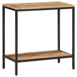 Console Table 70x35x70 cm Solid Rough Wood Mango 374070