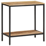 Console Table 70x35x70 cm Solid Rough Wood Mango 374070
