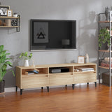TV Cabinet Sonoma Oak 150x30x44.5 cm Engineered Wood 831920