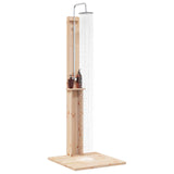 Outdoor Shower 206 cm Solid Pine Wood and Stainless Steel 886332