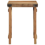 Dining Table Brown 60 x 55 x 76 cm Solid reclaimed wood 4019618