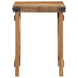 Dining Table Brown 60 x 55 x 76 cm Solid reclaimed wood 4019618