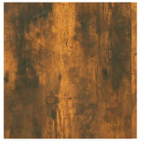 Wall Mounted Cabinet Smoked Oak 80x39x40 cm Engineered Wood 815513