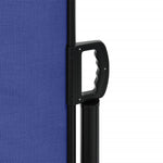 Retractable Side Awning Blue 220x600 cm 4004671