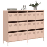 Sideboard Pink 135x39x103.5 cm Cold-rolled Steel 3307174