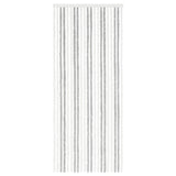 Insect Curtain Chenille Light Grey and White 90 x 220 cm 42034416