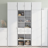 Storage Cabinet White 70x42.5x225 cm Engineered Wood 3281336