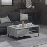 Coffee Table Grey Sonoma 90x60x35 cm Engineered Wood 813174