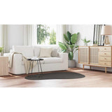 Area Rugs HUARTE Anthracite 120 x 170 cm Polyester 4103756