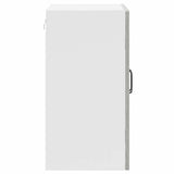 Kitchen Wall Cabinet with Glass Door Kalmar Grey Sonoma Engineered Wood 853673
