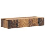 Wall-Mounted Side Table Old Wood 87.5 x 34.5 x 17 cm 898163