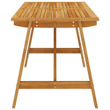 Outdoor Dining Set Solid Acacia wood Medium Seats Many 3057845