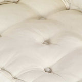 Modular Sofa 2 pcs Cream 140 x 70 x 36 cm Fabric 3315065