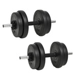 ZNTS 14 Piece Dumbbell Set 20 kg 91407