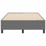 Platform Bed Frame Light Grey 120 x 190 cm Fabric 3337397