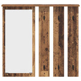 Wall-Mounted Coat Rack Old wood 84 x 10 x 80 cm Engineered wood 874497