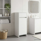 Bathroom Cabinet White 35 x 36.5 x 85 cm Engineered Wood 890744